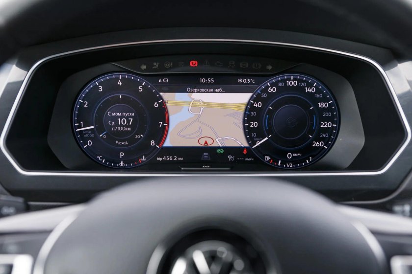 Приборная панель Тигуан 2021