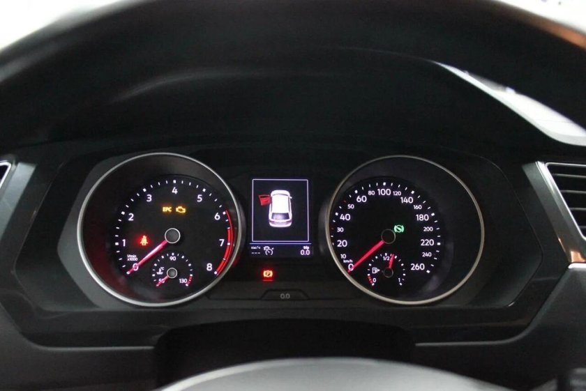 Тигуан 2018 приборная панель