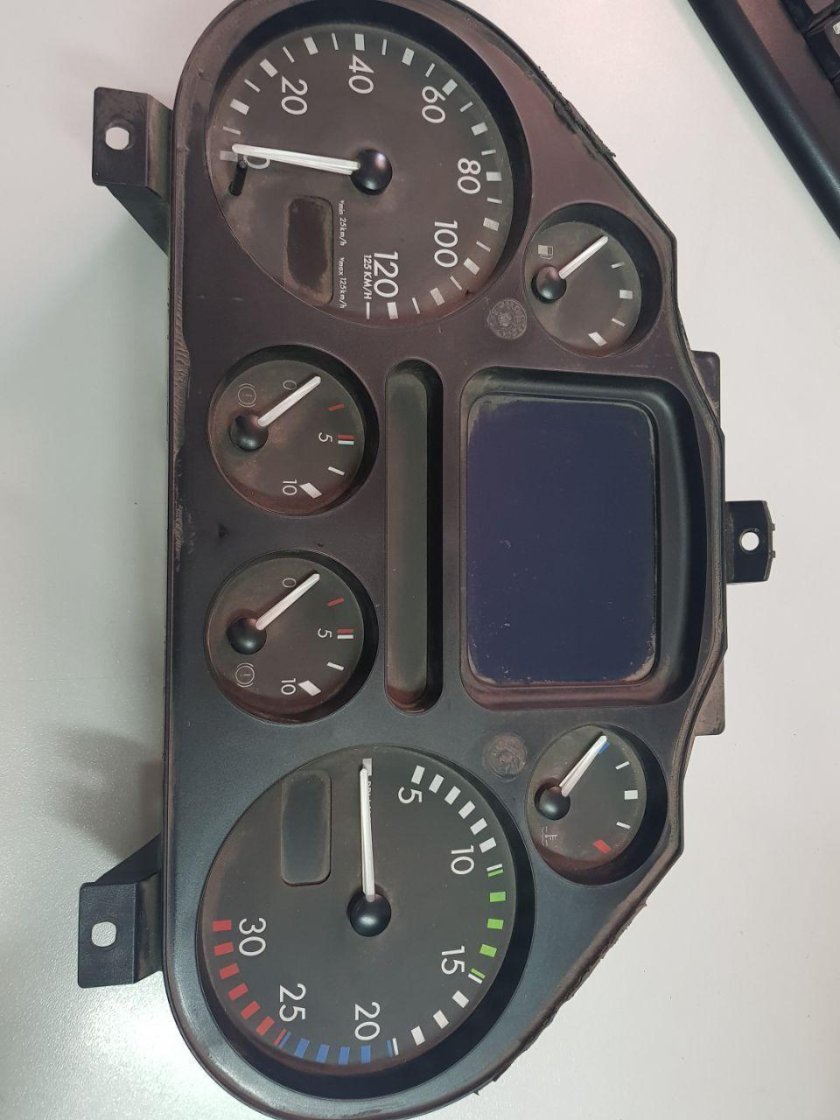 DAF 95xf приборная панель