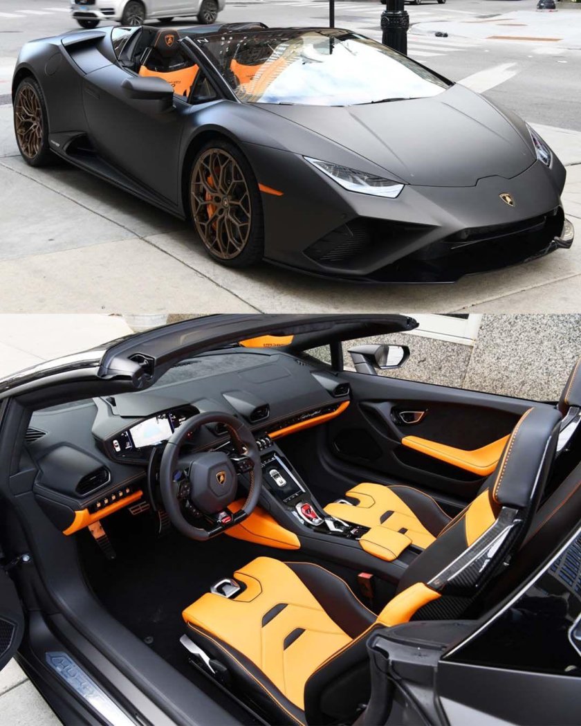 Lamborghini huracan evo spyder