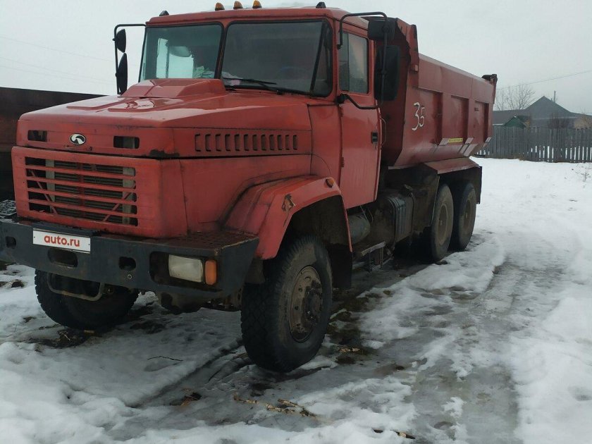 Краз самосвал