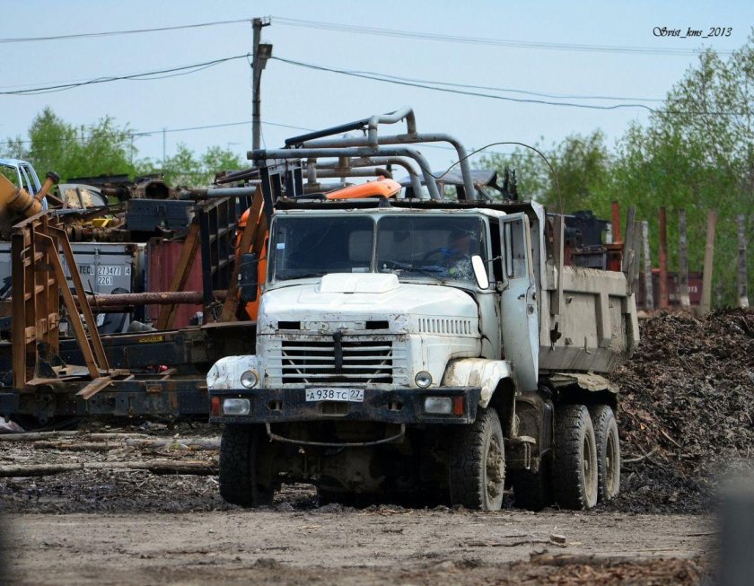 Лесовоз краз