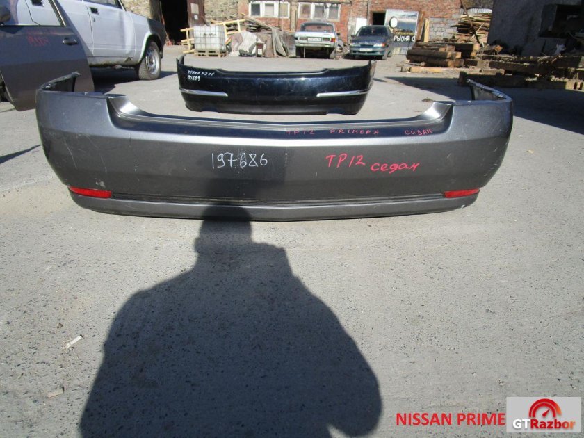 Задний бампер Nissan primera p12