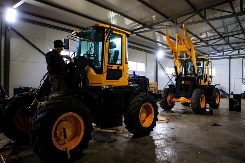 Отечественные погрузчики