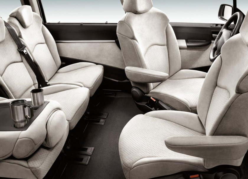 Citroen c8 салон