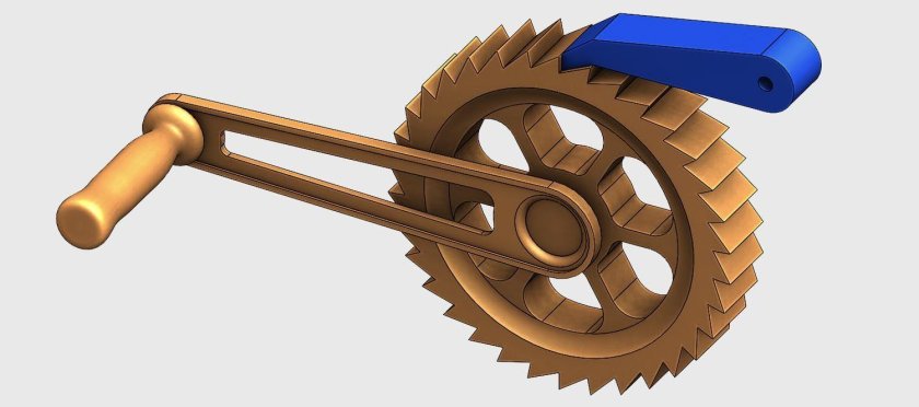 Механизм храповый