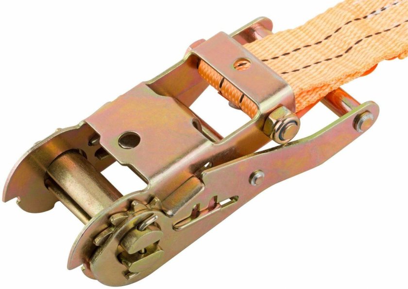 Ремень для крепления груза, храповый механизм, лента 38 мм x 8 м, 1500 кг