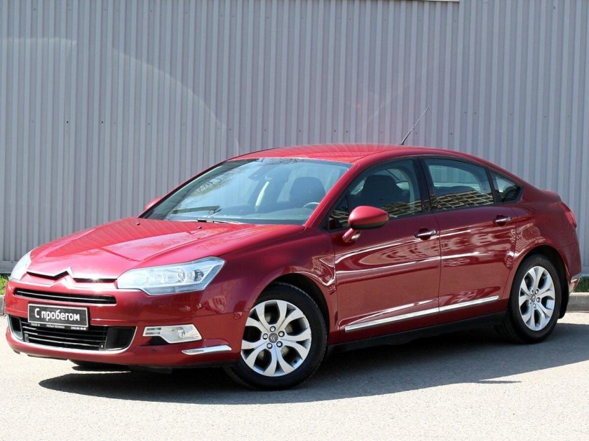 Ситроен с5 красный