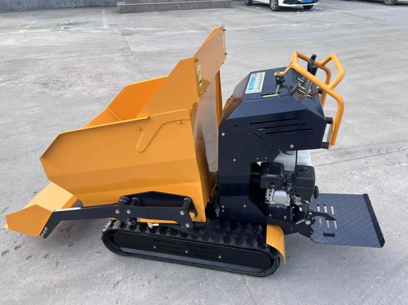Mini Dumper xn800 engine: Kubota d722 engine Power: 10.2KW Machine Weight: 860kg Max dumping height:1700mm
