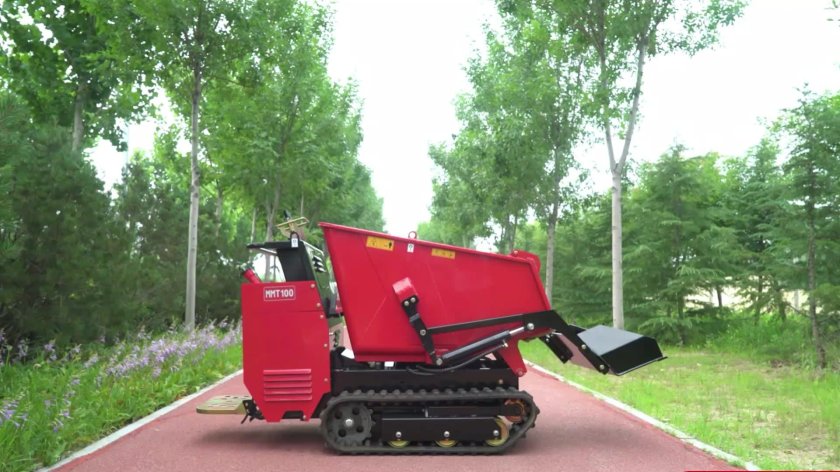 Мини думпер с самозагрузкой