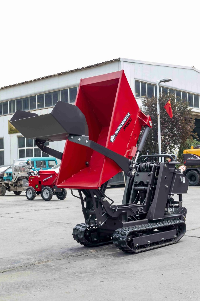 Мини самосвал на гусеницах