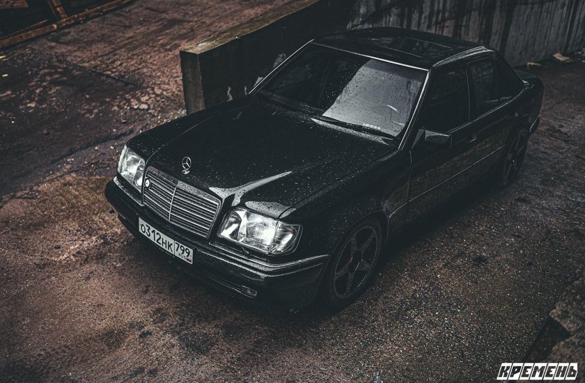 Мерседес w124 черный