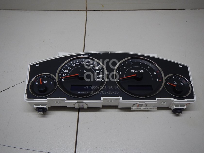 Nissan Terrano r50 приборная панель