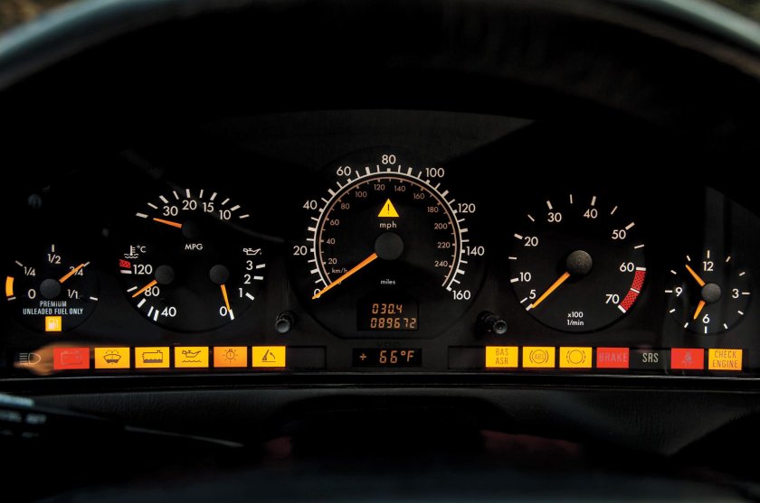 Щиток приборов Мерседес w140