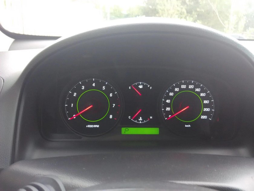 Щиток приборов Шевроле Каптива с100