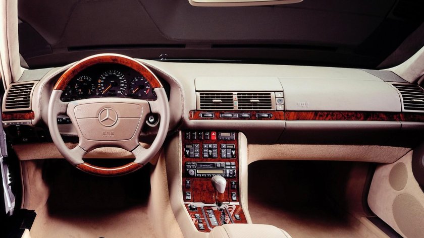 Mercedes-Benz w140 салон