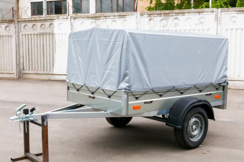 Прицеп Viking 1217 с бортами 300 мм 1,7х1,2 м