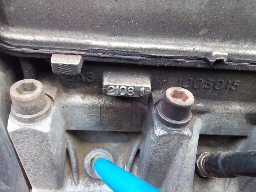 Номер двигателя 2108