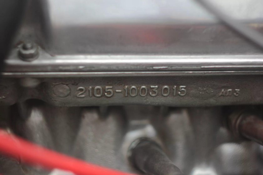 Вин двигателя ВАЗ 2107