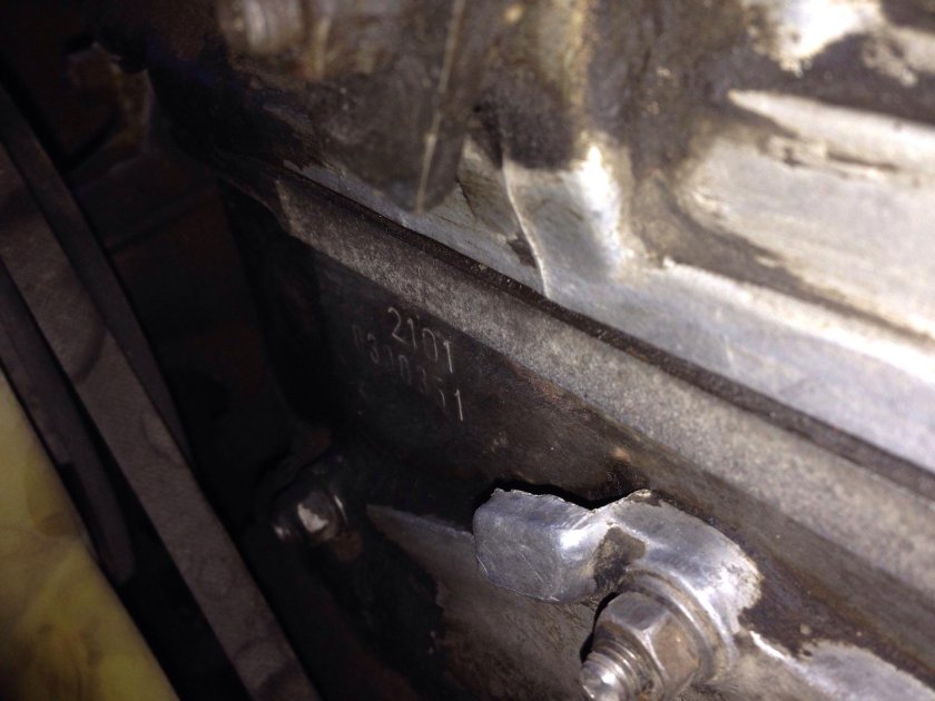 Номер ДВС ВАЗ 2101