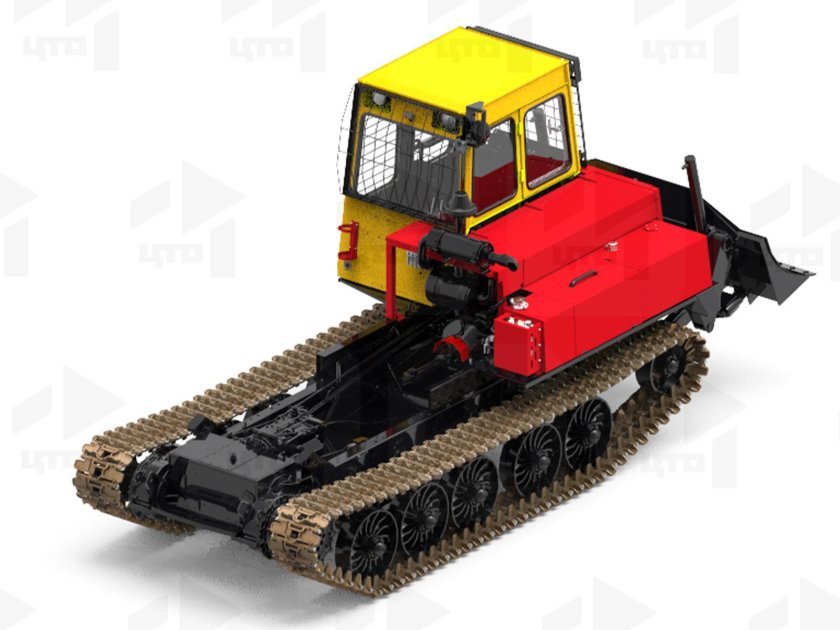 Трактор трелевочный тт-4м