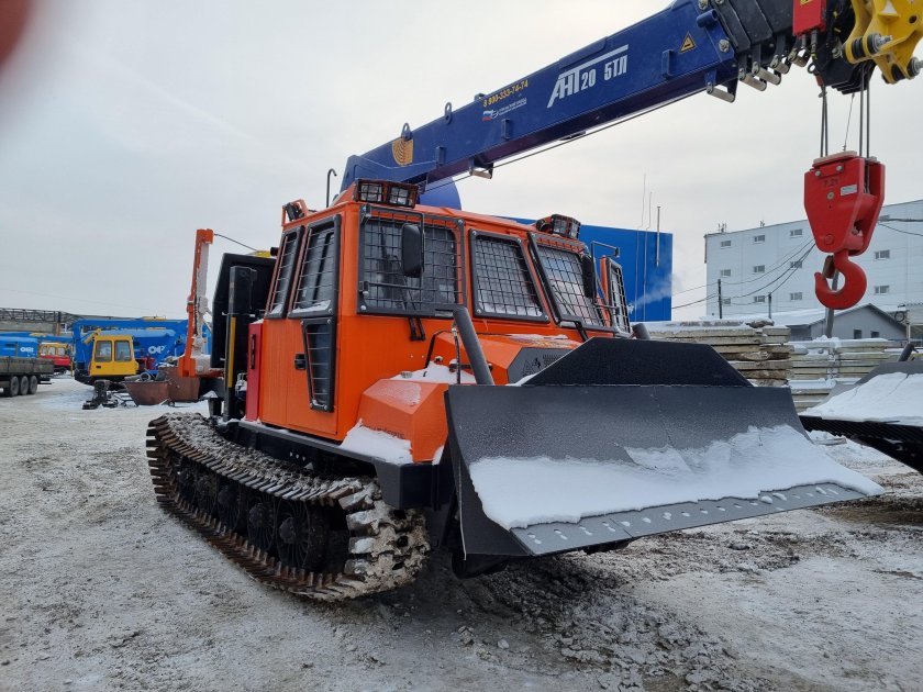 Трелёвочный трактор ТЛ-5алм