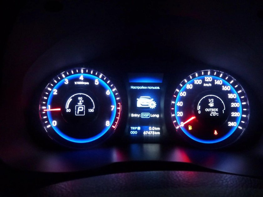 Приборная панель Хендай ай 40