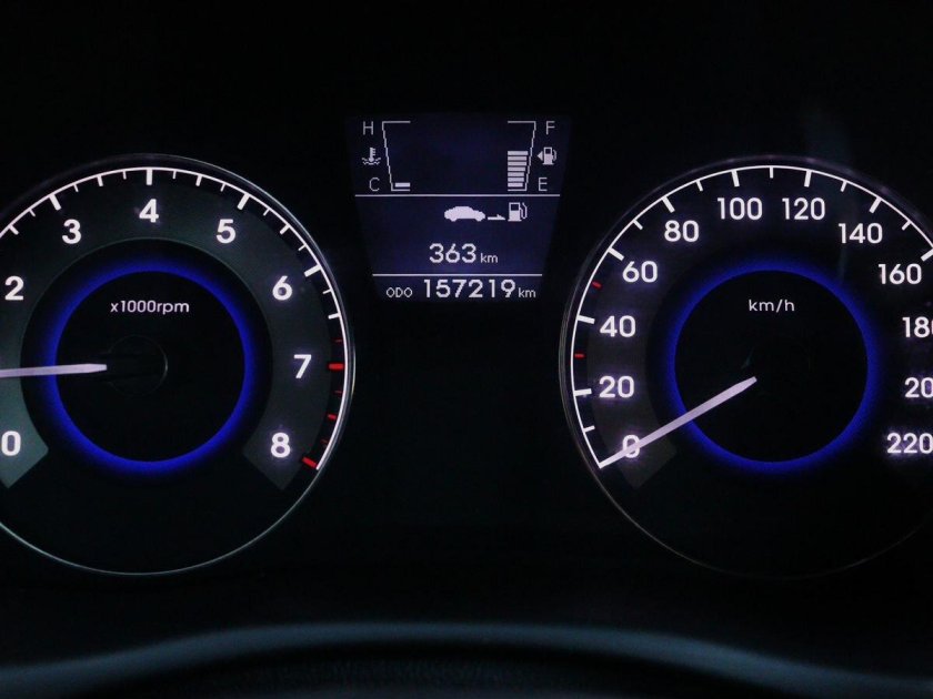 Приборная панель Солярис 2011