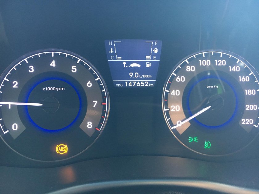 Солярис 2011 лампа уровня масла