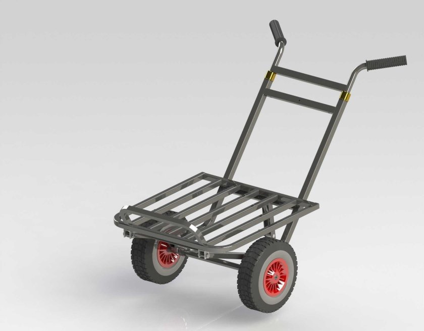 Тележка ручная грузовая "тачка НТ 1827"