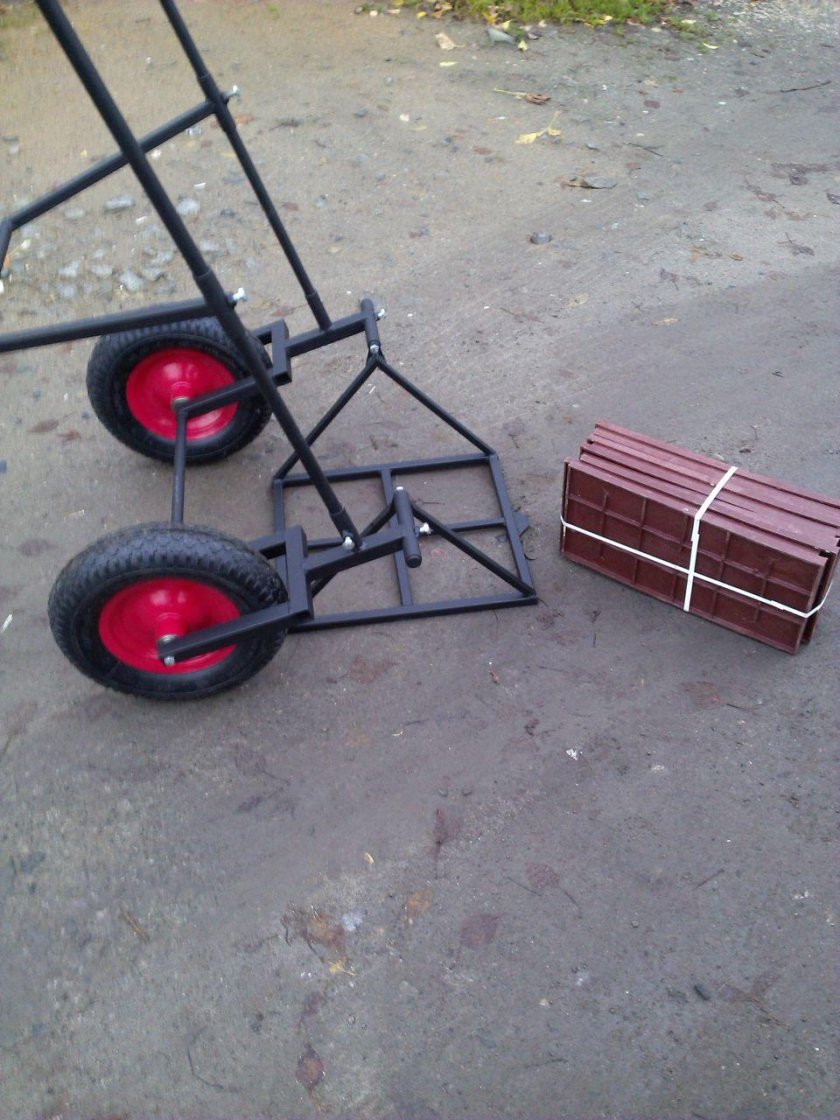 Самодельная тележка для перевозки