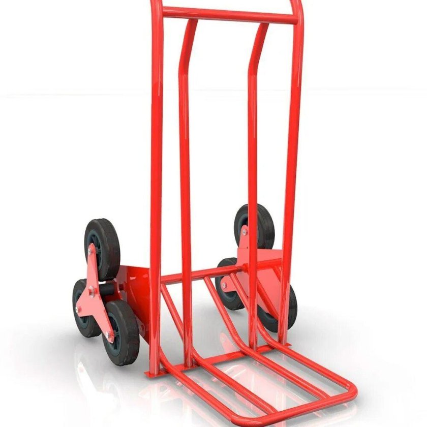 Тележка лестничная грузовая двухколесная кг-150л