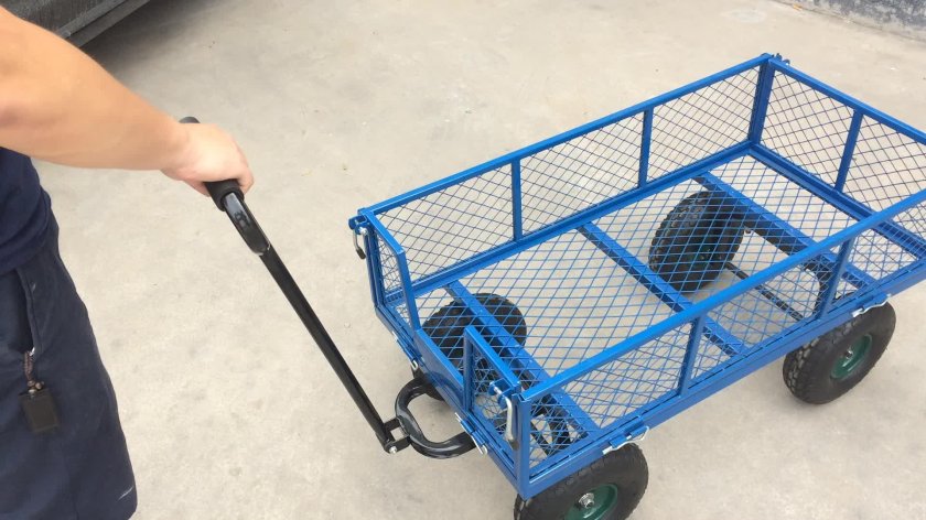 Тележка четырехколесная платформенная ТС 1859