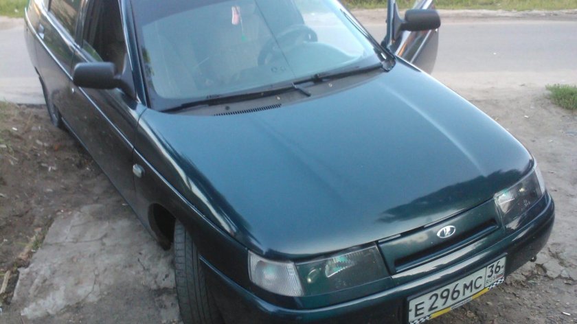 Ваз 2112 темно-зеленый металлик