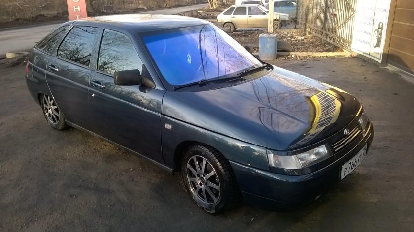 ВАЗ 2110 цвет ЦУНАМИ