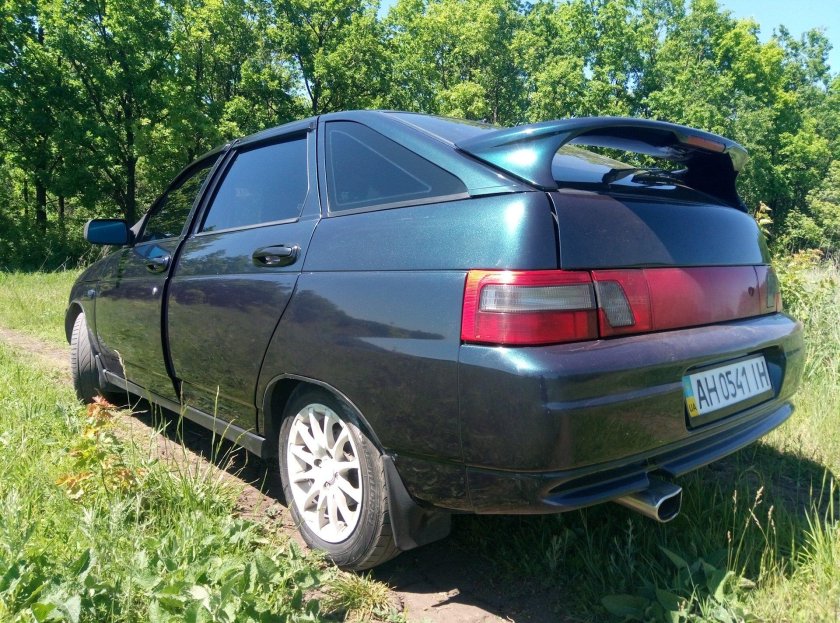 Цвет ЦУНАМИ ВАЗ 2112