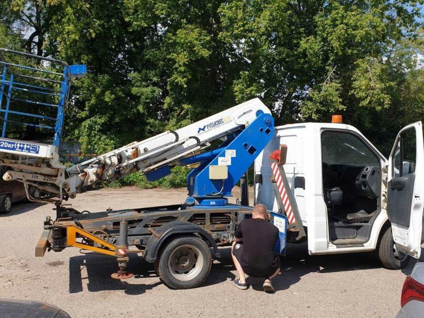 Автовышка газ