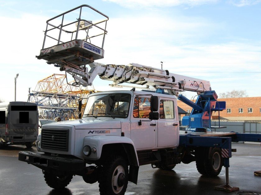 Автовышка газ некст випо 22