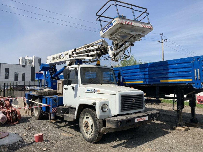 Автогидроподъемник випо-18 газ 3309