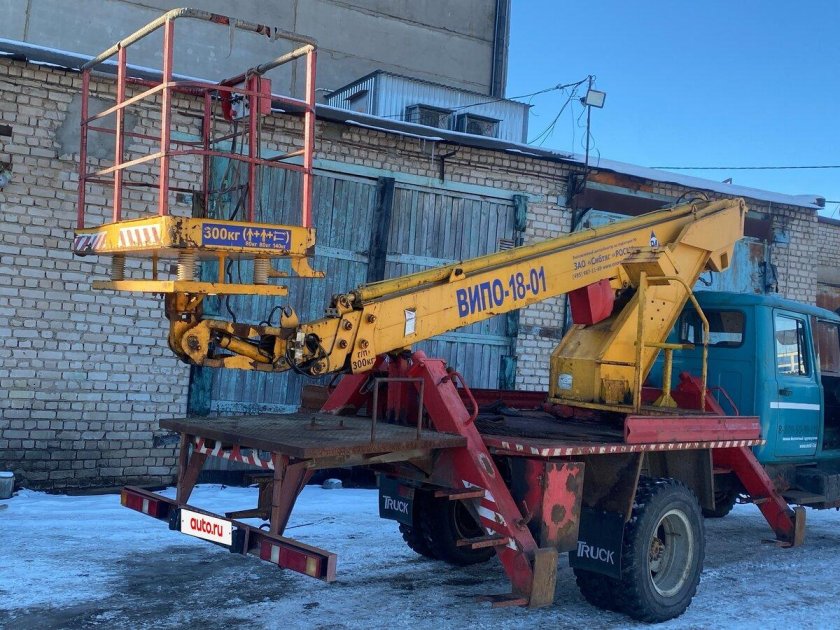 Газ 3309 вс 22.02 автовышка