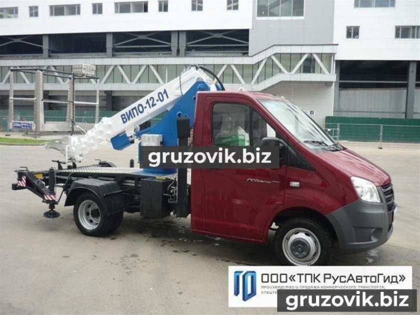 Автогидроподъемник ВИПО-12-01