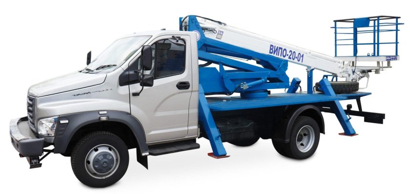 Автогидроподъемник ВИПО-18-01 на шасси ГАЗ-с42а43