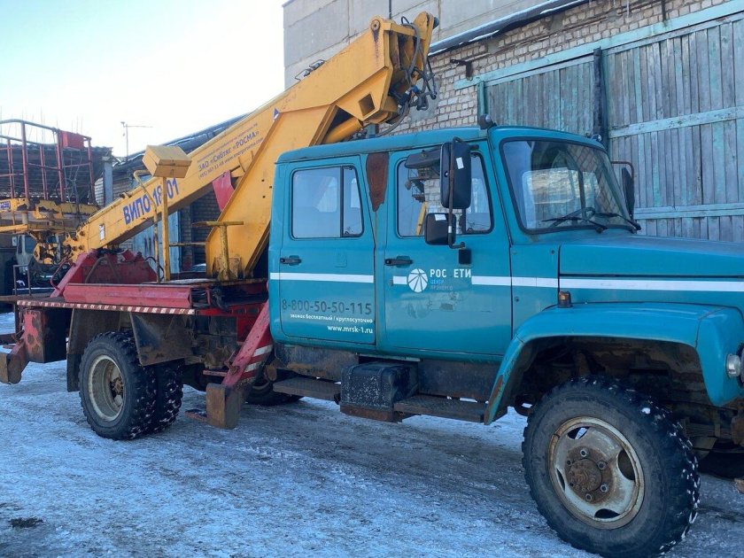 Автогидроподъемник газ 3309