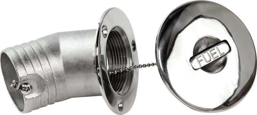 Горловина заливная для бензина под шланг 50 мм