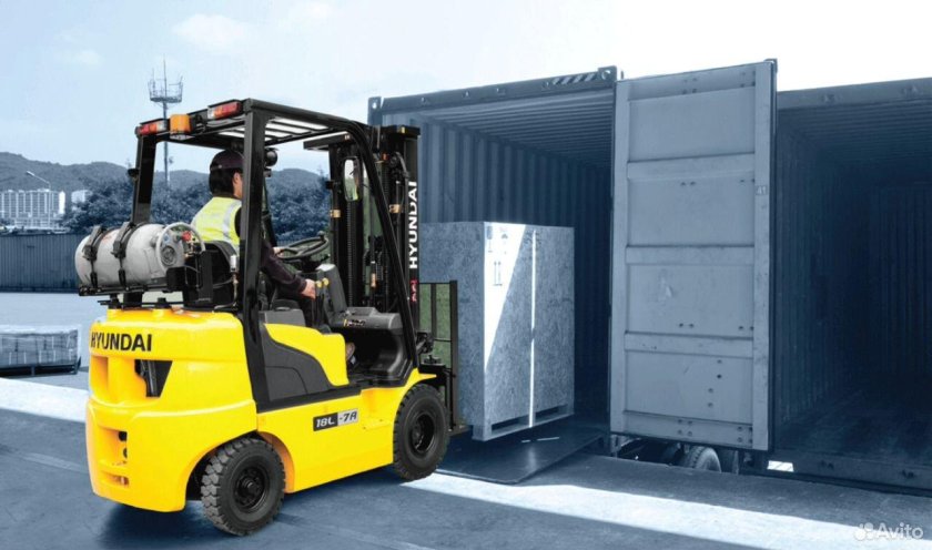 Hyundai 15 вилочный погрузчик 15 тонн