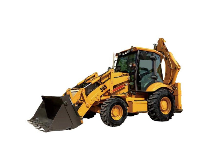 Экскаватор-погрузчик shanmon 388