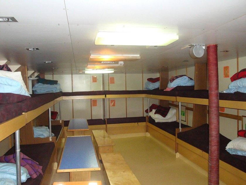 Кубрик на корабле для Матросов