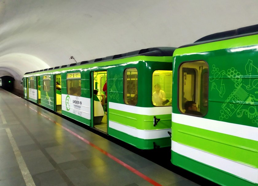 Вагон метро Еревана