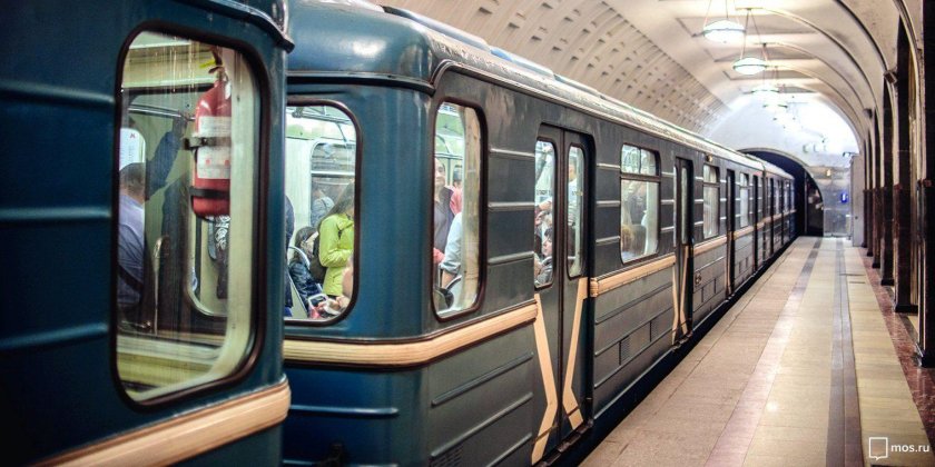 Вагоны метро Замоскворецкая линия