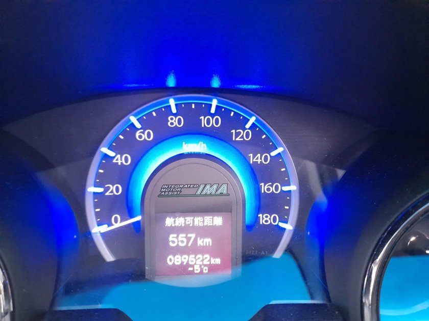 Приборка с Хонды фит шаттл гибрид 2014